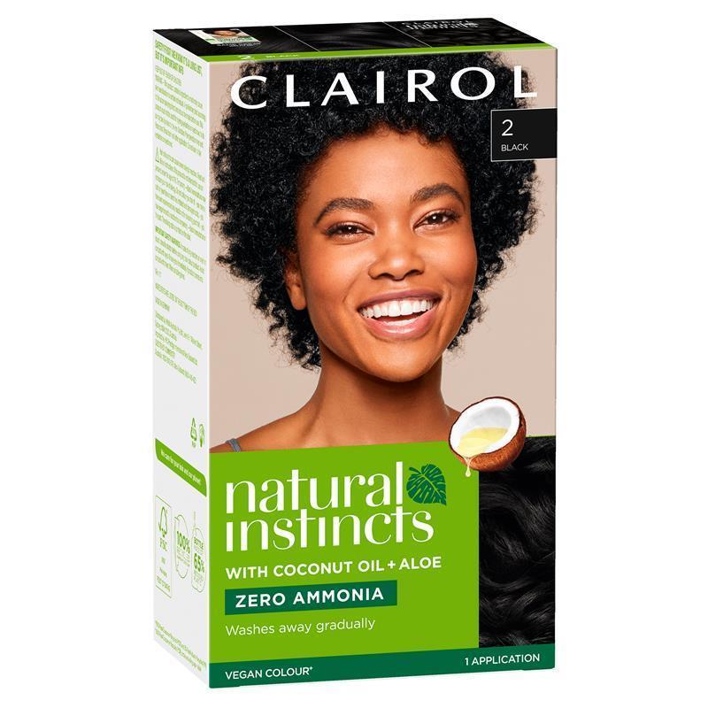 Natural Instincts 2 Midnight, Black Semi Permanent Hair Colour