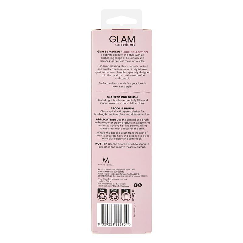 Glam By Manicare Precision Brow Duo