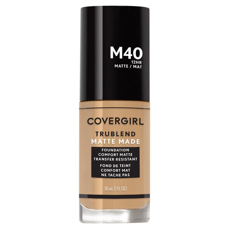 Covergirl Trublend Matte Liquid FoundationM40 Warm Nude 30ml