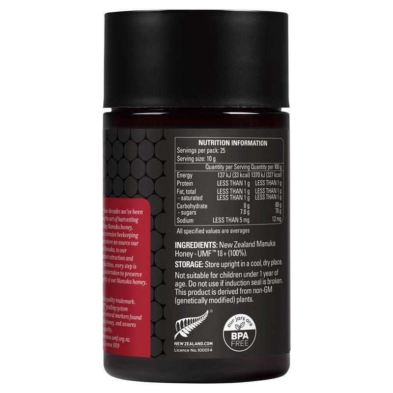 Comvita UMF 18+ Manuka Honey 250g (Not For Sale In WA)
