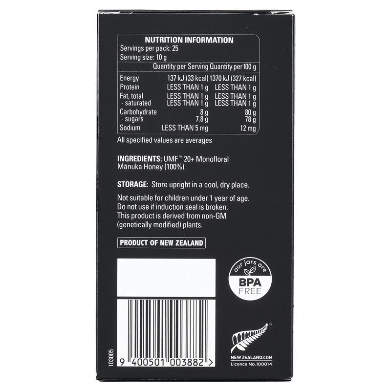 Comvita UMF 20+ Manuka Honey 250g (Not For Sale In WA)