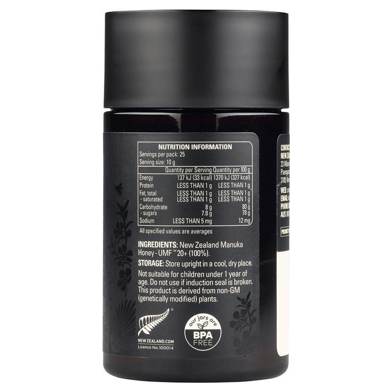 Comvita UMF 20+ Manuka Honey 250g (Not For Sale In WA)