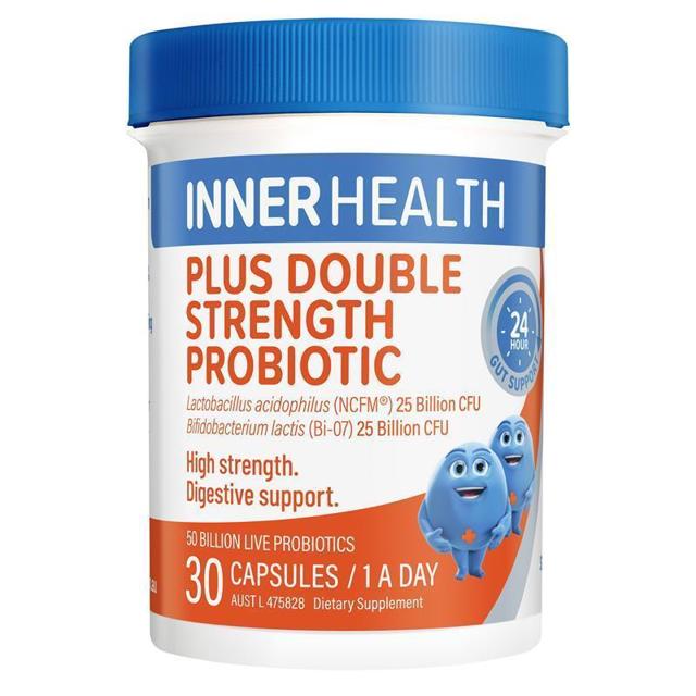 Buy Inner Health Plus Double Strength Probiotic 30 Capsules online at ...