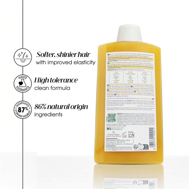 Klorane Shampoo with Mango Butter 400ml