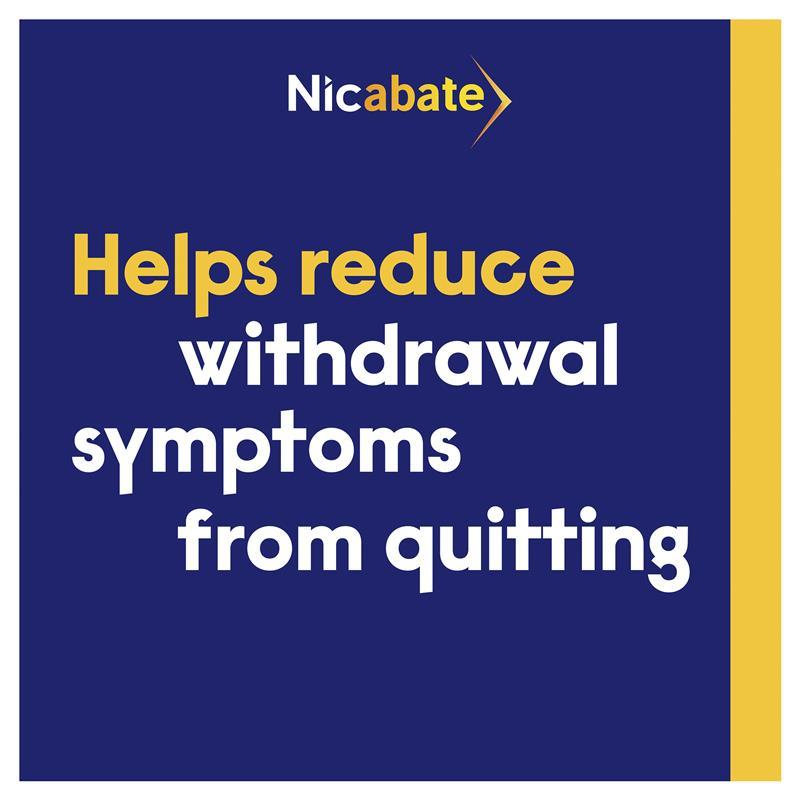 Nicabate Gum 4mg Extra Fresh 100 Pieces