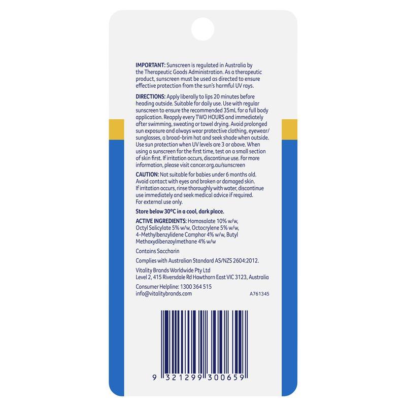 Cancer Council SPF 50+ Ultra Sunscreen Lip Balm 4g