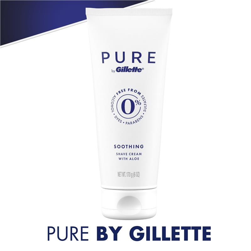 Gillette Pure Shave Cream for Men 170g