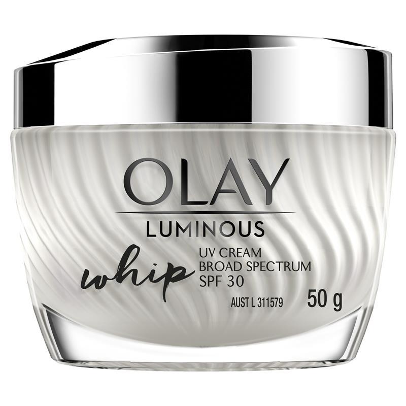 Olay Luminous Whip UV SPF Face Cream Moisturiser 50g
