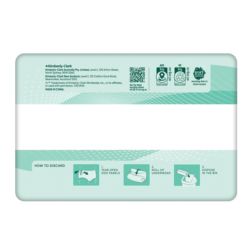 Depend Expert Care Incontinence Underwear Super Plus Large 9 Pack