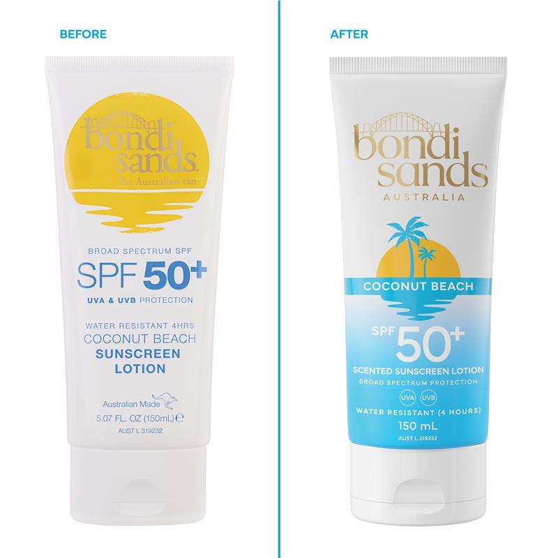 Bondi Sands SPF 50+ Coconut Beach Sunscreen Lotion 150ml