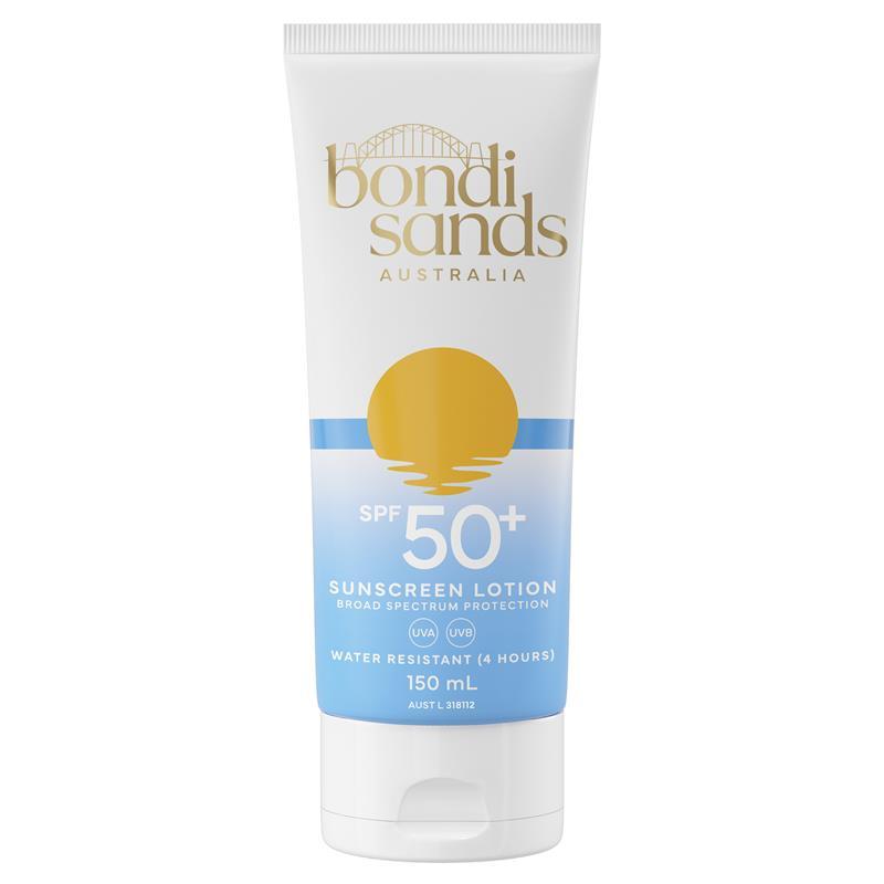 Bondi Sands SPF 50+ Sunscreen Lotion Fragrance Free 150ml