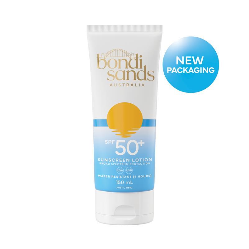 Bondi Sands SPF 50+ Sunscreen Lotion Fragrance Free 150ml