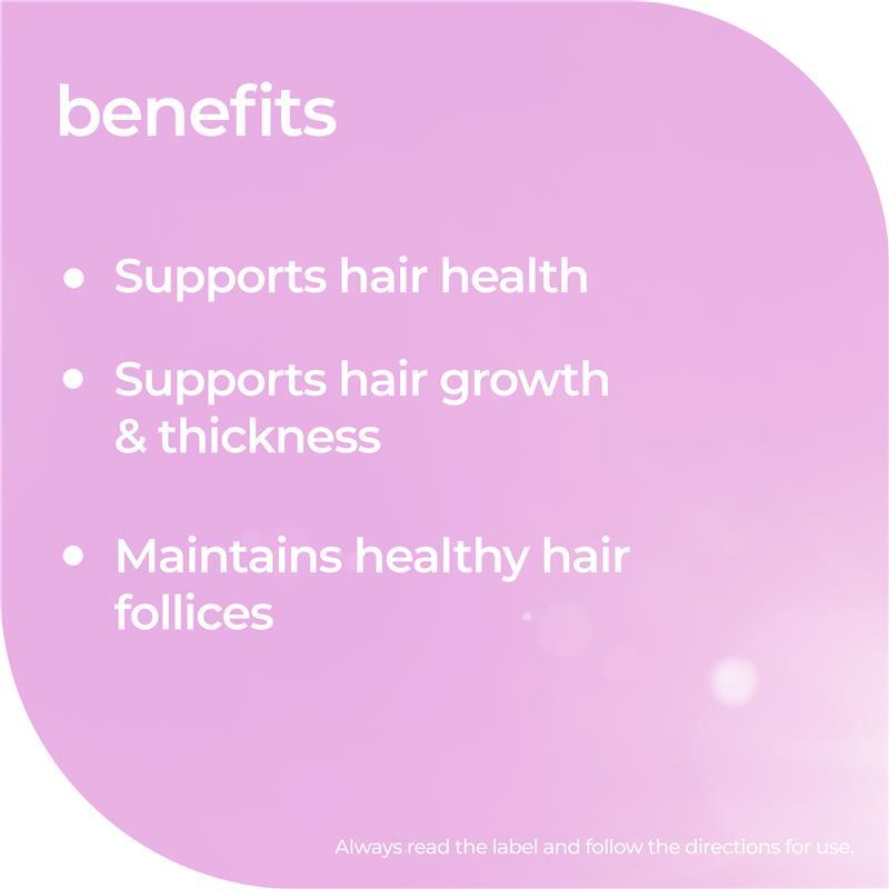 Nature's Way Hair Growth Support + Biotin & Silicon 30 Tablets
