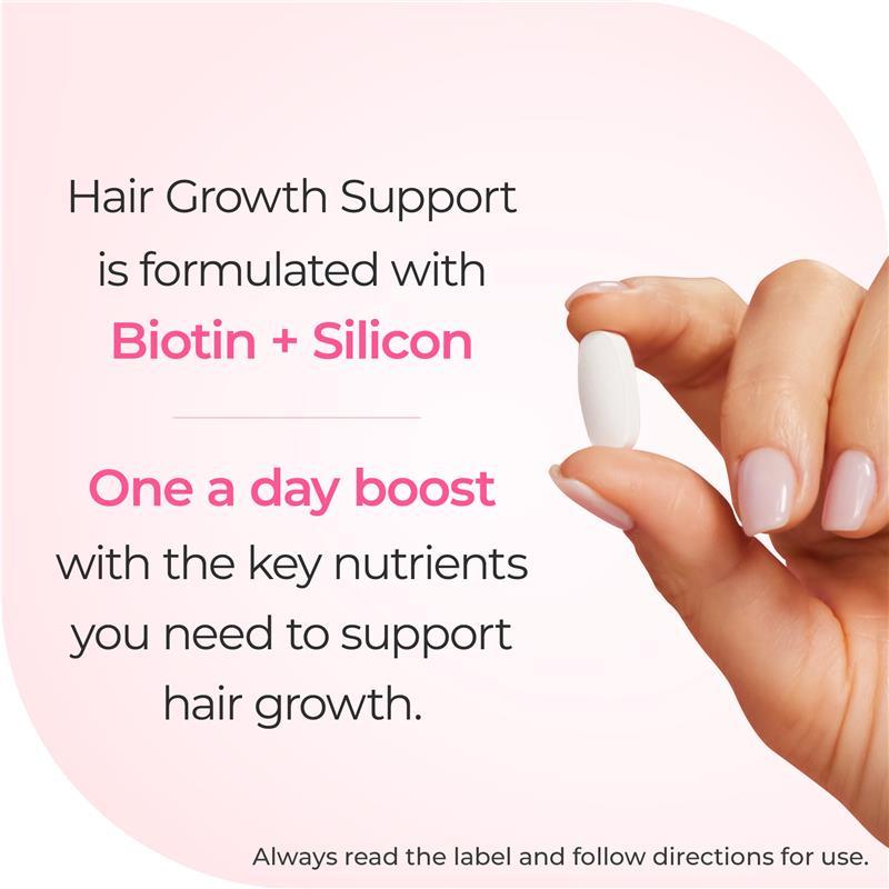 Nature's Way Hair Growth Support + Biotin & Silicon 30 Tablets