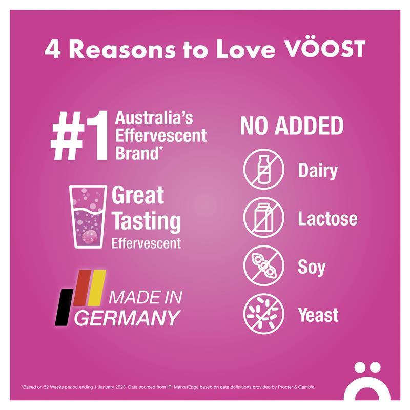 Voost Collagen Effervescent 60 Pack Exclusive Size