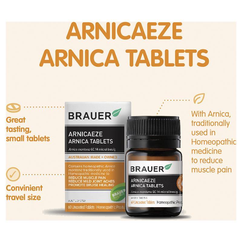 Brauer Arnicaeze 60 Tablets