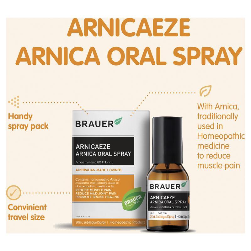 Brauer Arnicaeze Oral Spray 20ml