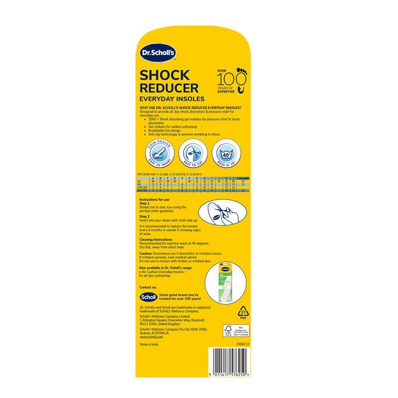 Dr.Scholls Shock Reducer Everyday Insole