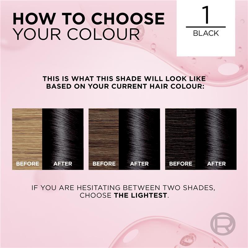 L'Oreal Excellence Creme 1 Black Hair Colour