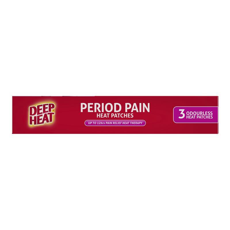 Deep Heat Period Pain Heat Patches 3 Pack