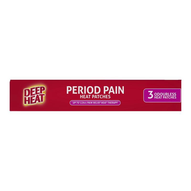 Deep Heat Period Pain Heat Patches 3 Pack