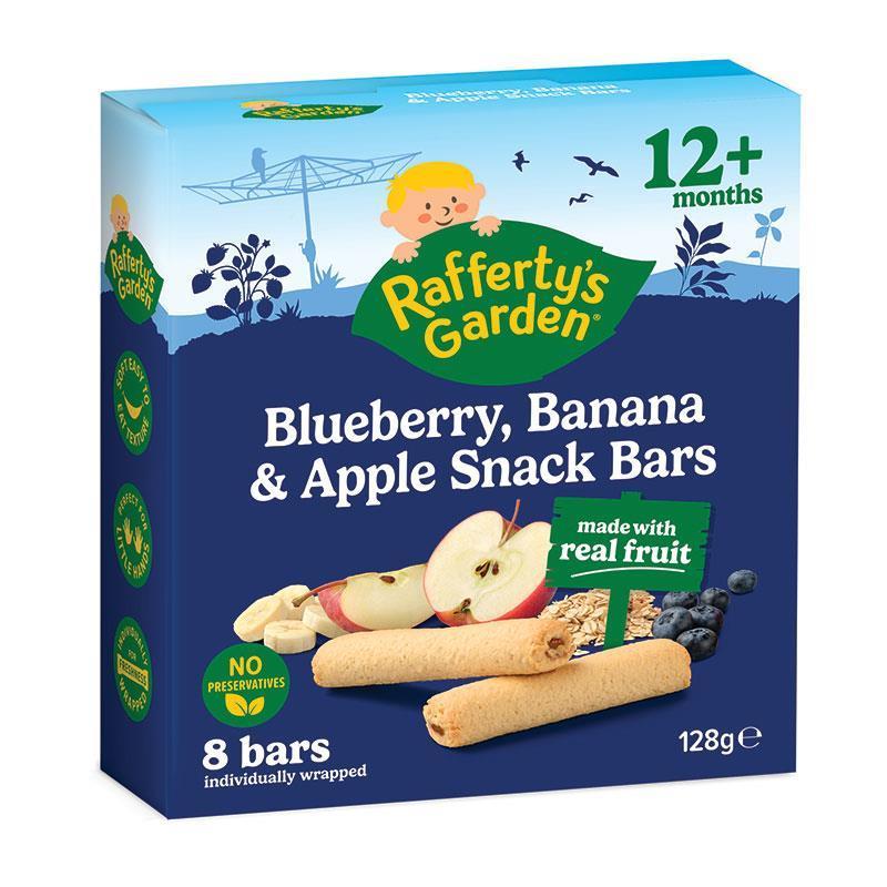 Raffertys Garden 12+ Months Fruit Snack Blueberry Banana & Apple 128g