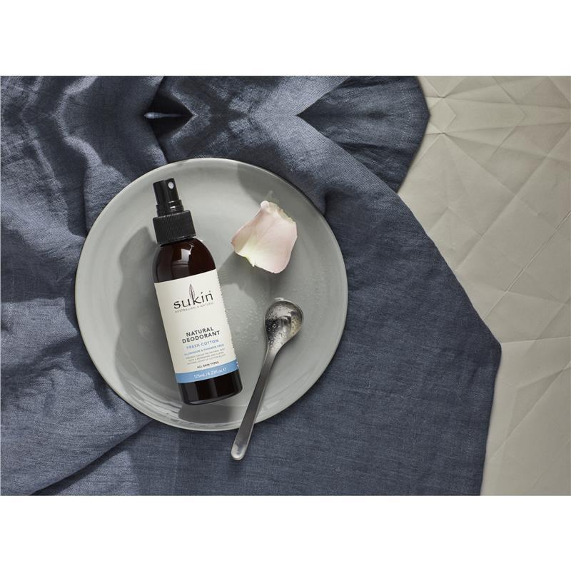 Sukin Natural Deodorant Fresh Cotton 125ml