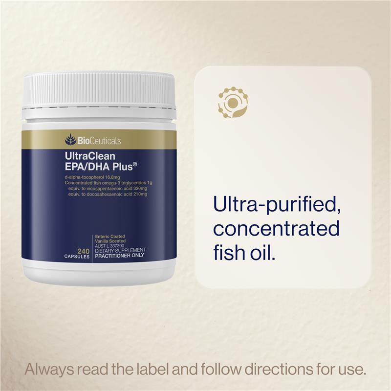 BioCeuticals UltraClean EPA/DHA Plus® 240 Capsules