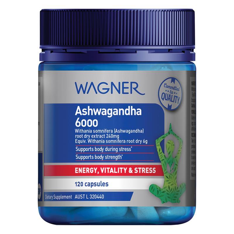 Wagner Ashwagandha 6000 120 Capsules