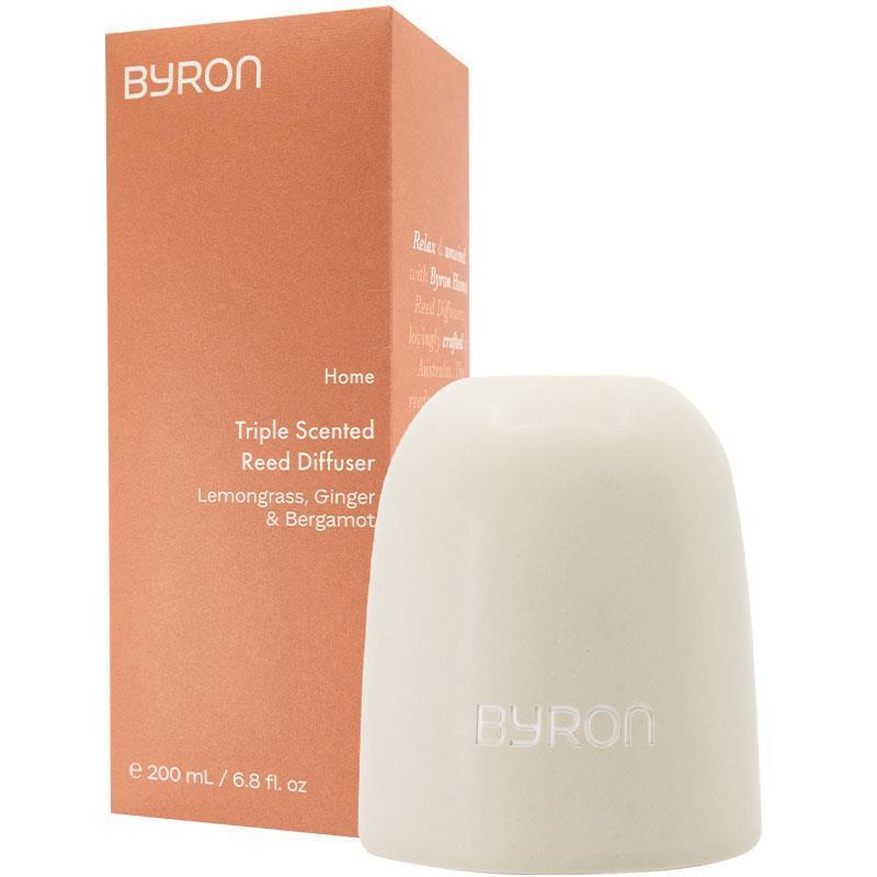Buy Byron Home Triple Scented Reed Diffuser Lemongrass, Ginger ...