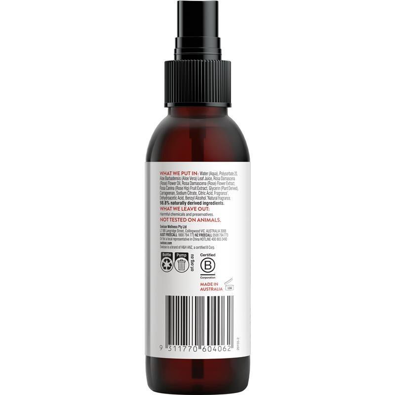 Swisse Skincare Rosewater Hydrating Mist Toner 125ml