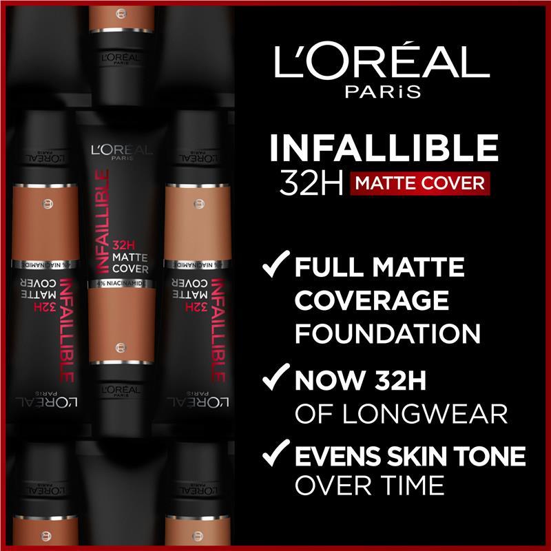 L'Oreal Paris Infallible 32H Matte Cover 4% Niacinamide 200