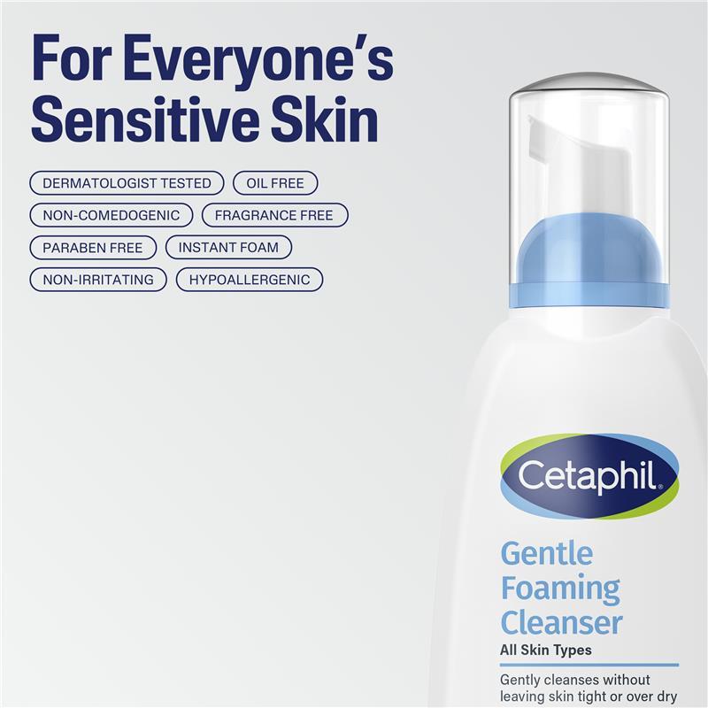 Cetaphil Gentle Foaming Cleanser 236ml