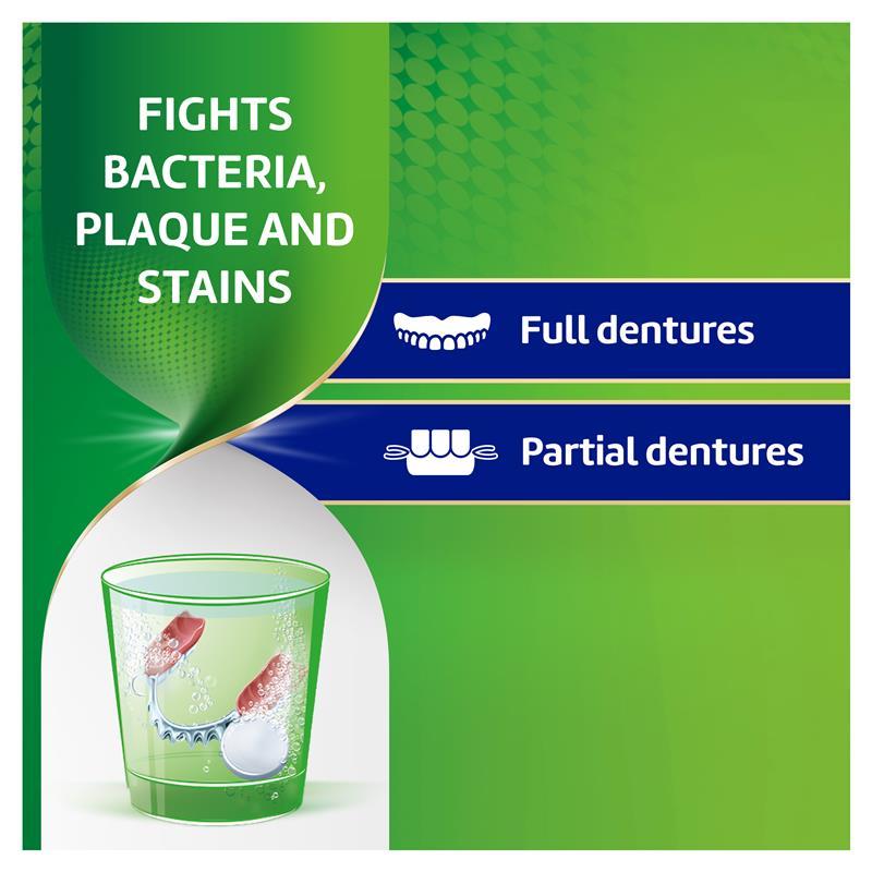 Polident Whitening Denture Cleanser 108 Tablets Exclusive Size