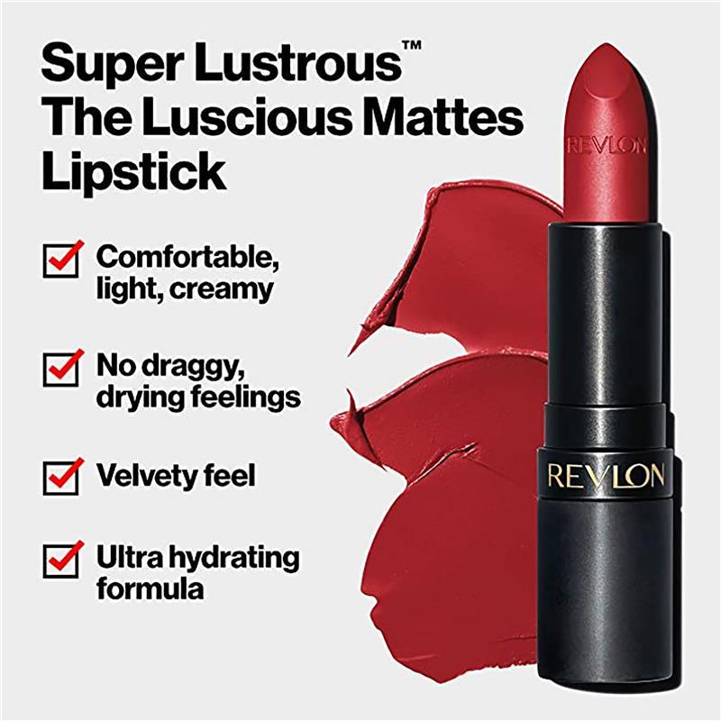 Revlon Super Lustrous Luscious Mattes Lipstick in Heartbreaker