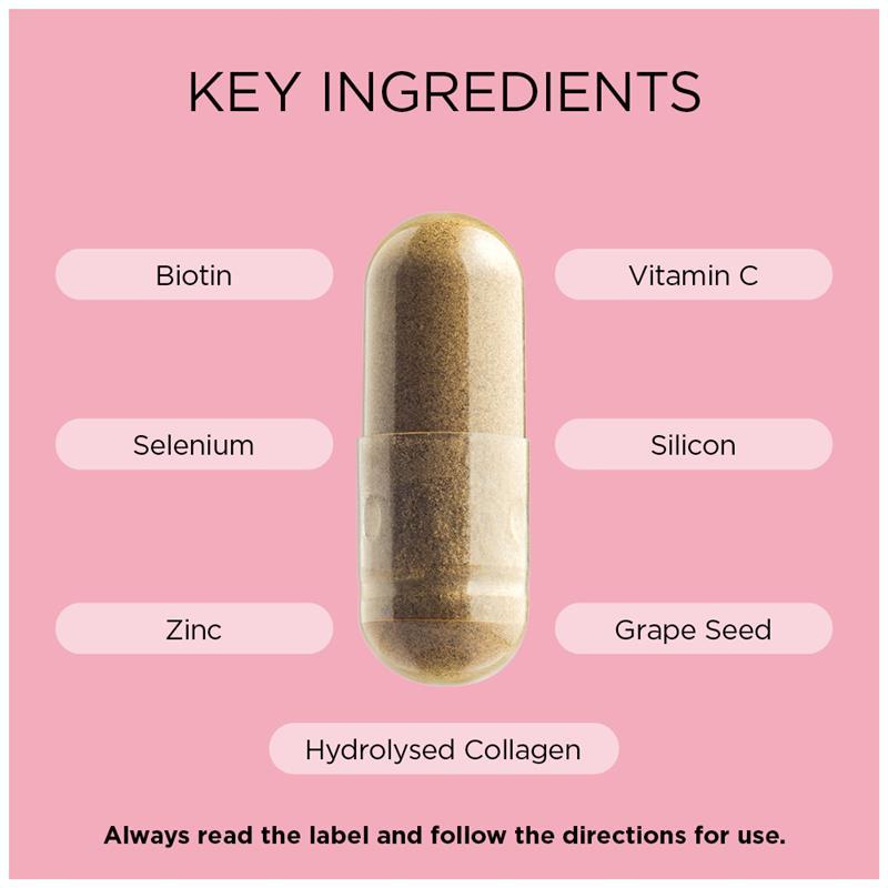 GO Healthy Hair Skin Nails Plus 100 Hard Capsules
