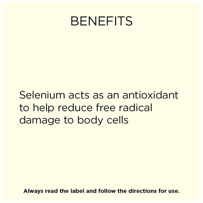GO Healthy Selenium 150mcg 60 Hard Capsules