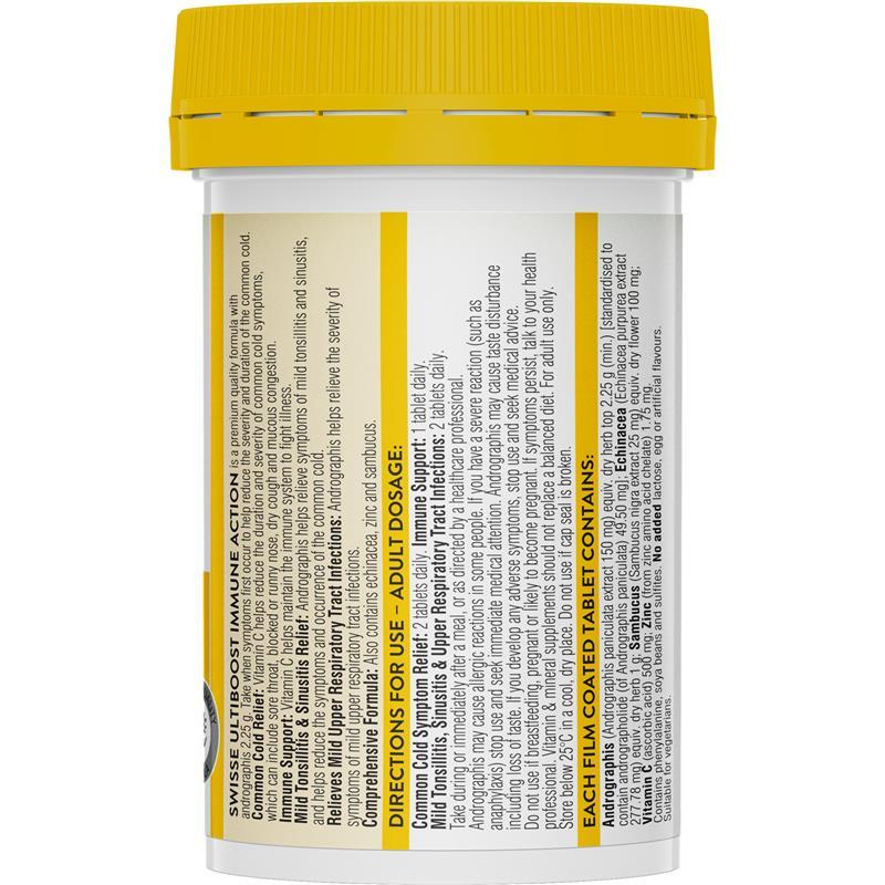 Swisse Immune Action 60 Tablets