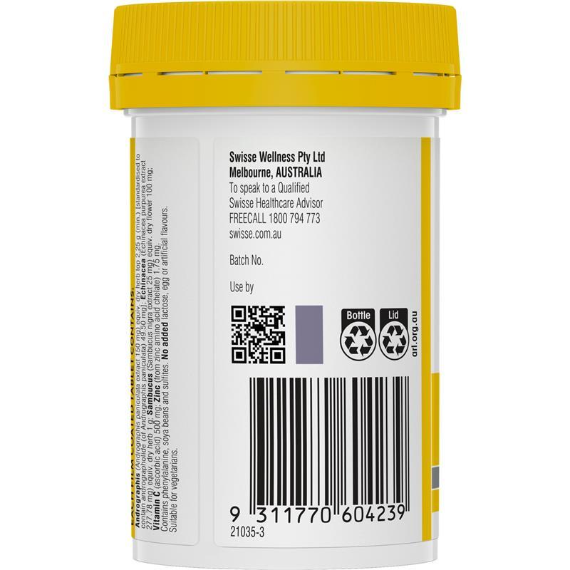 Swisse Immune Action 60 Tablets