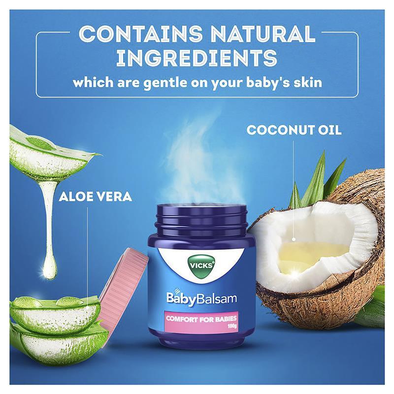 Vicks Vaporub Baby Balsam 100g