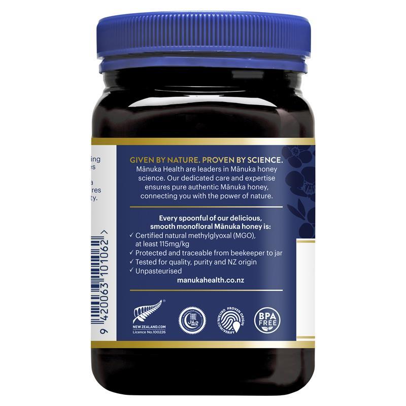 Manuka Health MGO115+ UMF6 Manuka Honey 500g (NOT For sale in WA)