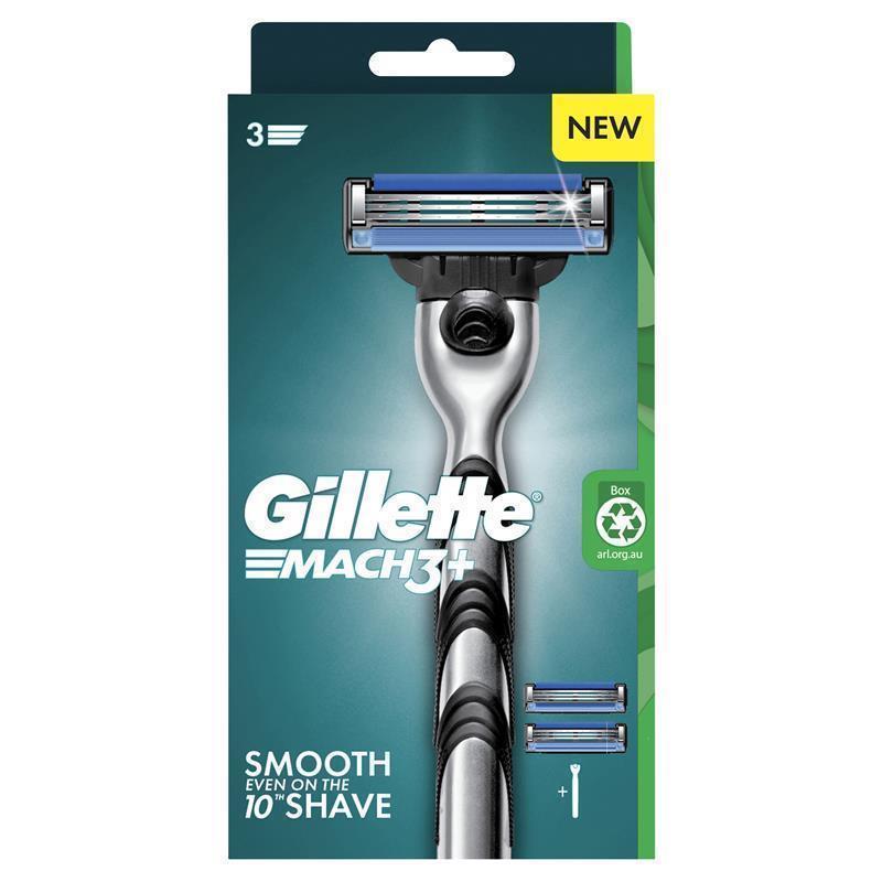 Mach 3 Razor Better Razor Buy Gillette Mach 3+ Razor 2 Up online at Chemist Warehouse