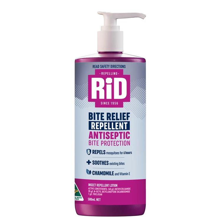 Insector Rid Buy RID Medicated Repellent 500ml Lotion online at Chemist Warehouse