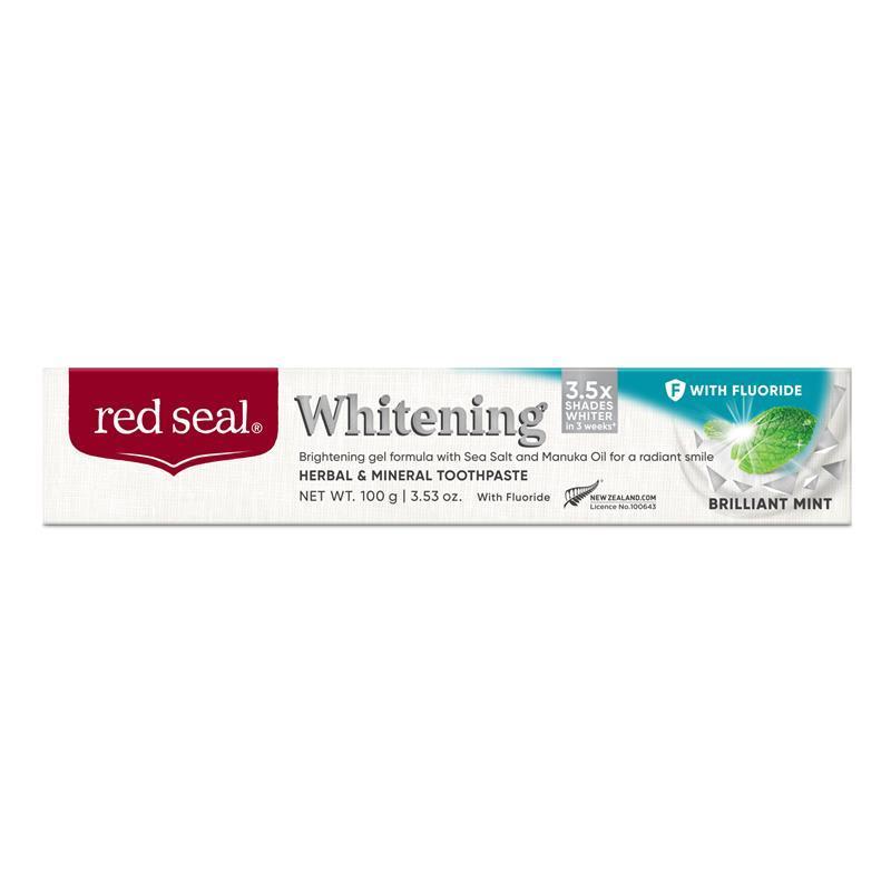 Red Mark Toothpaste Buy Red Seal Toothpaste Whitening Fluoride 100g online at Chemist Warehouse