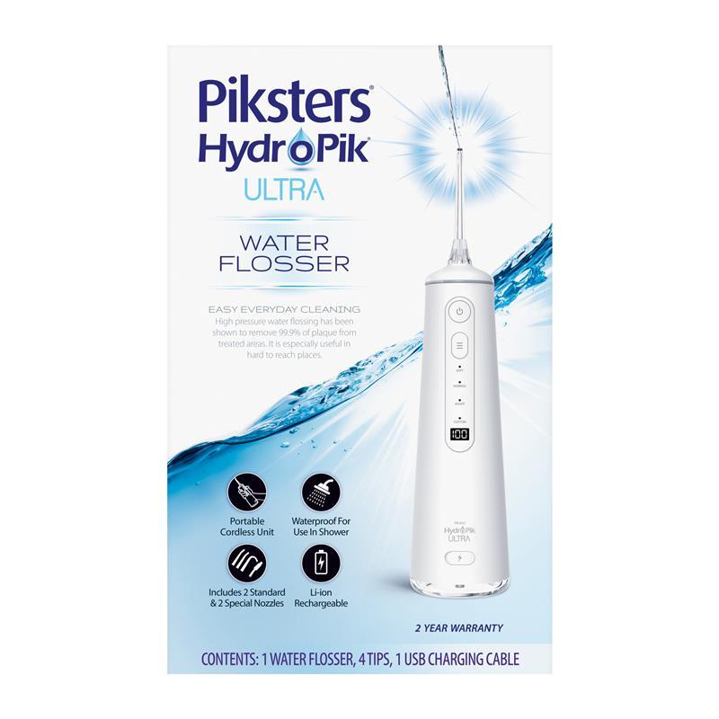 Ultraflosser Buy Piksters HydroPik Ultra Water Flosser White online at Chemist Warehouse