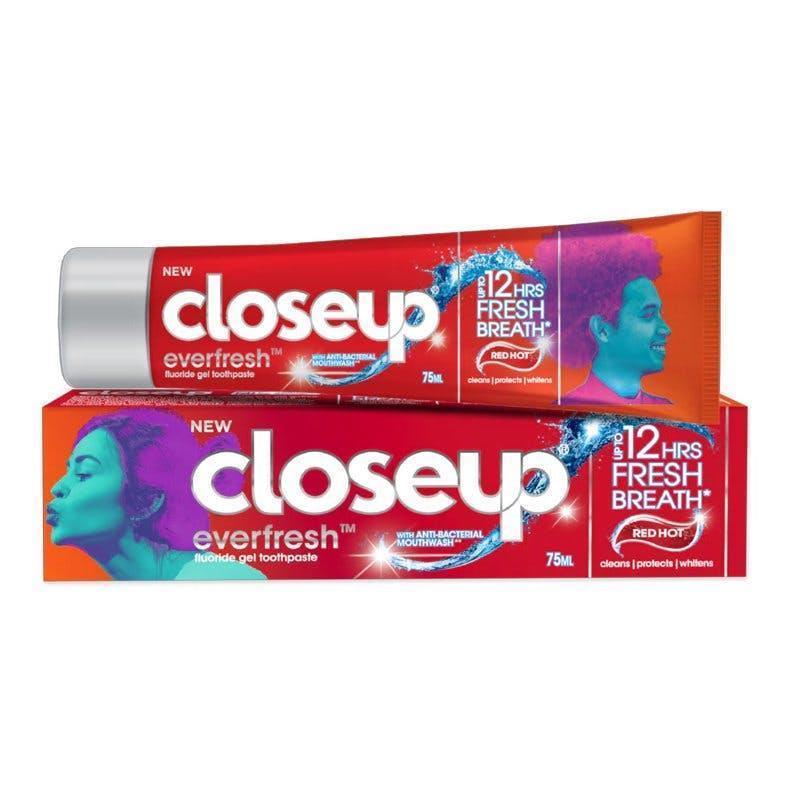 Buy Closeup Everfresh Red Hot Gel Toothpaste 9Pack online at Chemist ...