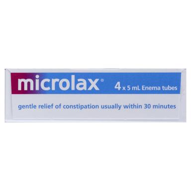 Microlax Edema Buy Microlax Enemas 5mL Pack 4 online at Chemist Warehouse