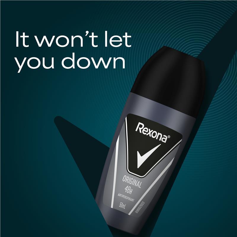 Rexona Essentials Buy Rexona Men Antiperspirant Roll On Original 50ml online at Chemist ...